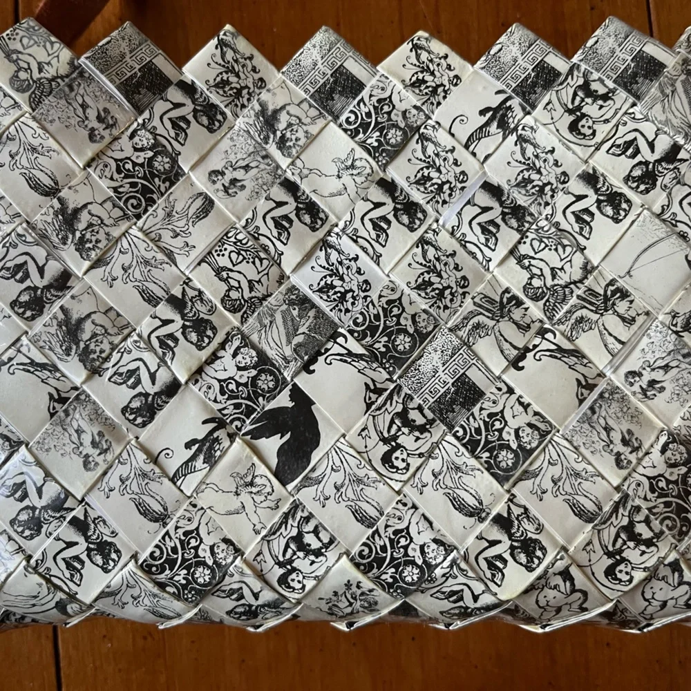 Stunning One of a Kind Wristlet with Cherub Design